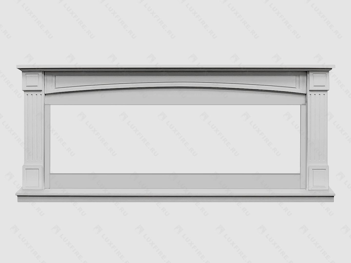 Каминный портал МДФ "Честер 1900" с биокамином Lux Fire "Фаер Бокс Вега-2" (белый) Каминный портал МДФ "Честер 1900" с биокамином Lux Fire "Фаер Бокс Вега-2" (белый) по цене 113 490 руб.