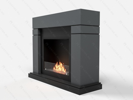 Биокамин Lux Fire с порталом Эльбрус 26, графит по цене 114 068 руб.