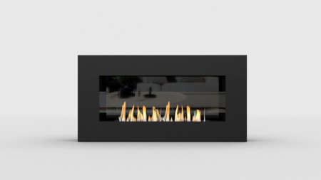 Биокамин "Русский огонь" Лофт 800N настенный с защитным стеклом по цене 24 950 руб.